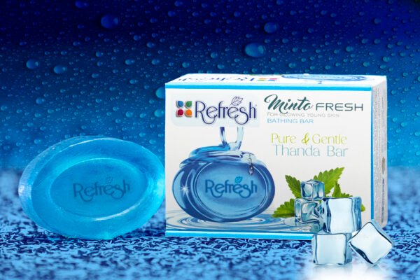 Refresh Aqua Minto Fresh Glycerin Soap - Image 3